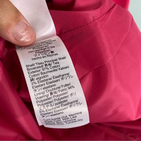 J Crew BM871 Sz 6 Square Neck Sheath‎ Dress Velvet Pink Mini BM871 - Picture 4 of 5